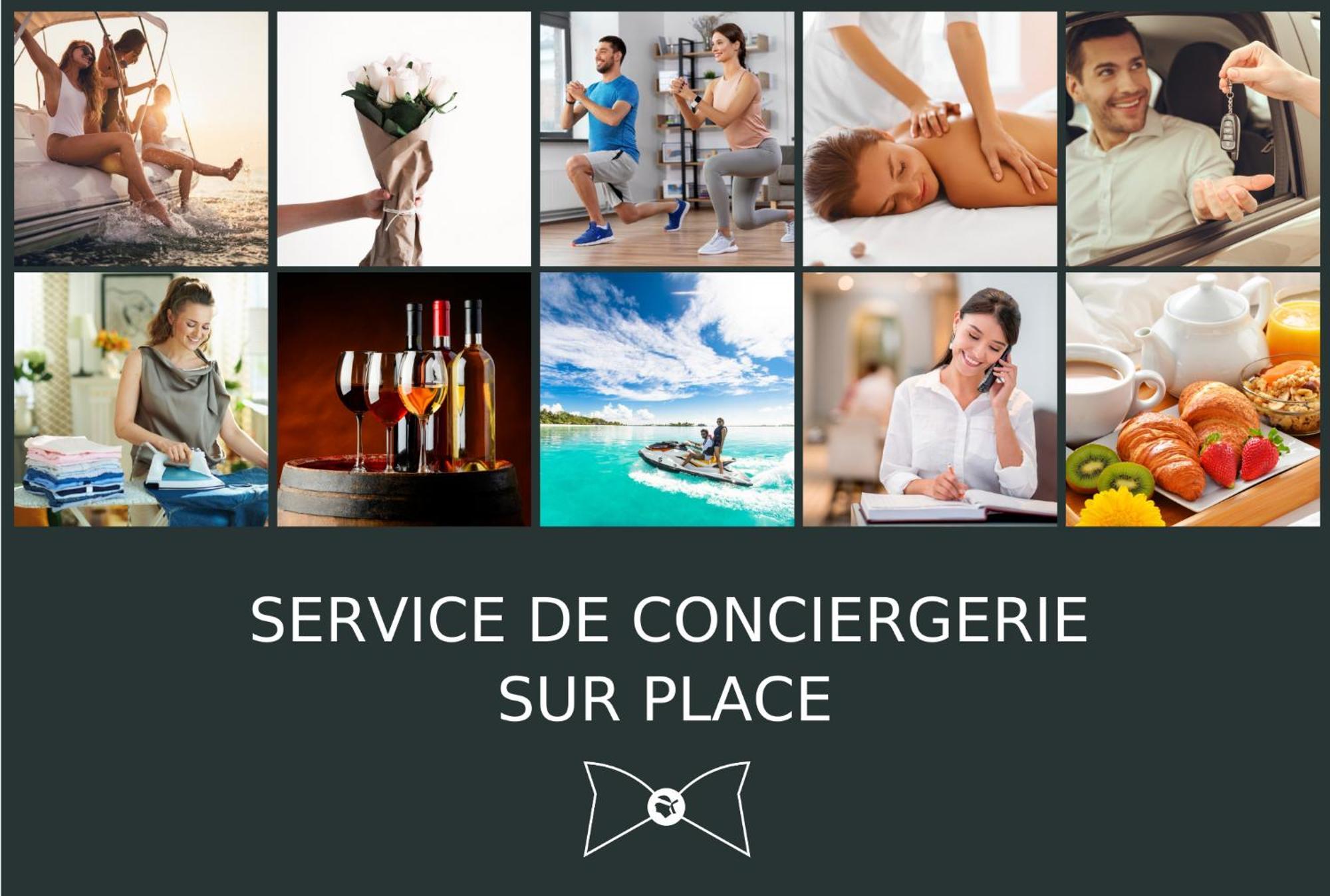 Superbe T2 Vue Mer - Piscine & Plage A 100M 아작시오 외부 사진